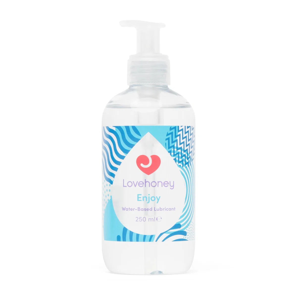 We-Vibe Wand 2 – kabelloser Massagestab mit App-Steuerung, 10 Intensitätsstufen, wasserdicht, wiederaufladbar, zusammen mit dem Enjoy Sanftes Gleitgel auf Wasserbasis von Lovehoney, 250 ml Set