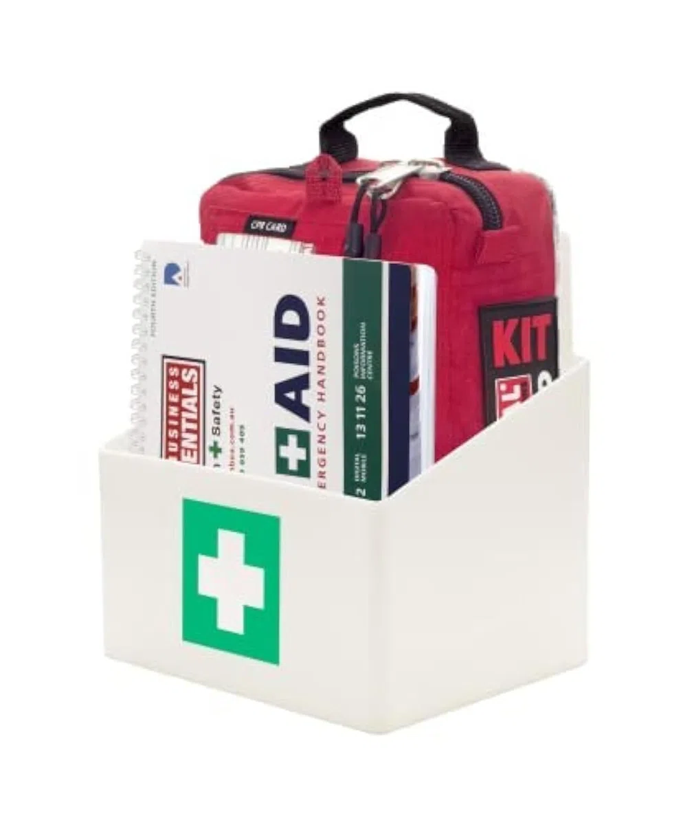SURVIVAL Erste-Hilfe-Set für den Arbeitsplatz Plus | Langlebig, wiederverwendbar