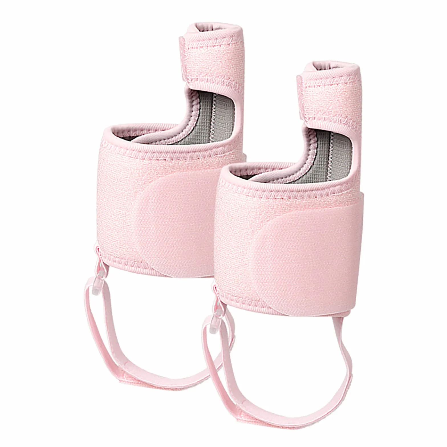 Ballenzeh-Korrektur für Frauen und Männer – Zehentrenner für überlappende Zehen, Ballen, Ausrichtung der großen Zehen, Korrektor und Abstandshalter, Ballenschutz (Pink)
