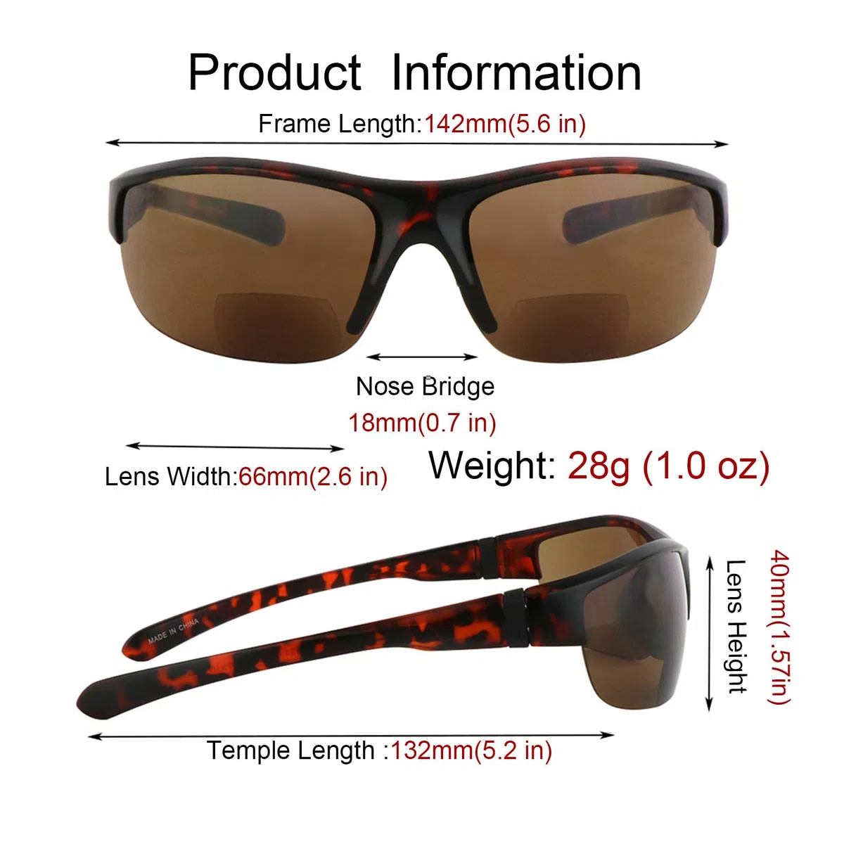 3 Paar Bifokale Lesebrille für Männer und Frauen, halber Rand, UV-Schutz, mit 3 Taschen