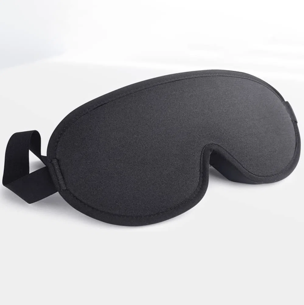 Schlafmaske mit 3D-Kontur for Männer und Frauen, weiche, atmungsaktive Verdunkelungs-Augenbinde, Reise-Augenschutz, Nachtschlafmaske mit Verstellbarer Schnalle for Seitenschläfer